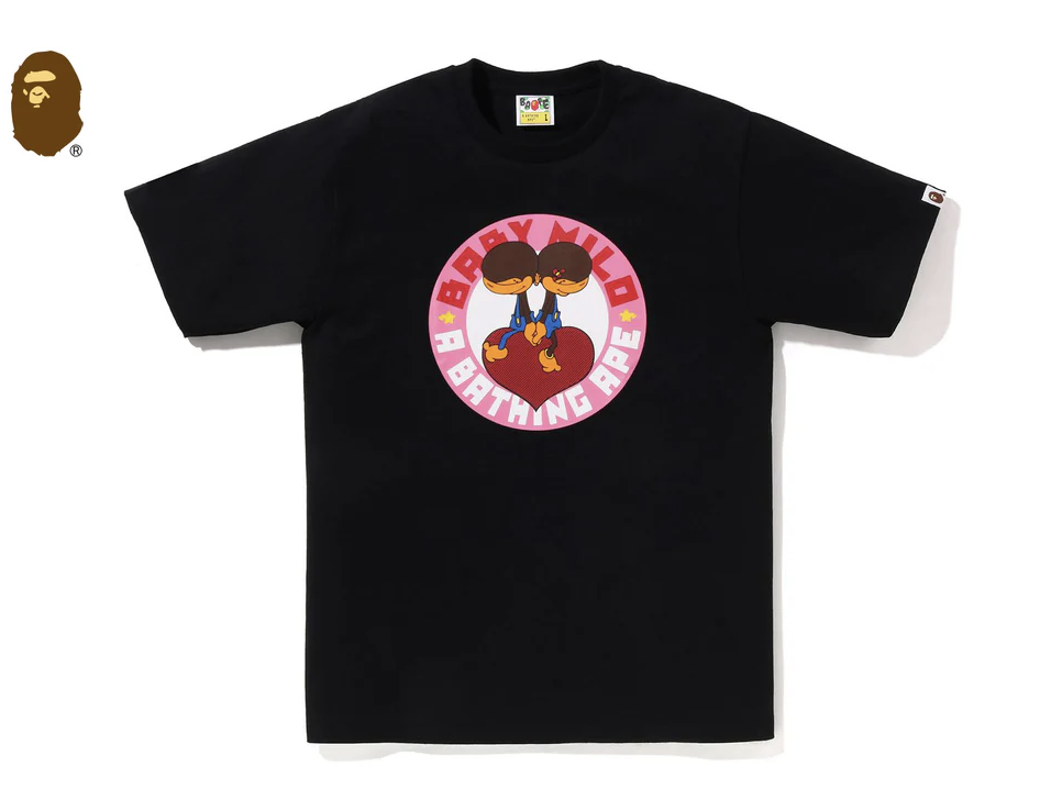 【BAPE男生】0207 發售HEART BABY MILO TEE