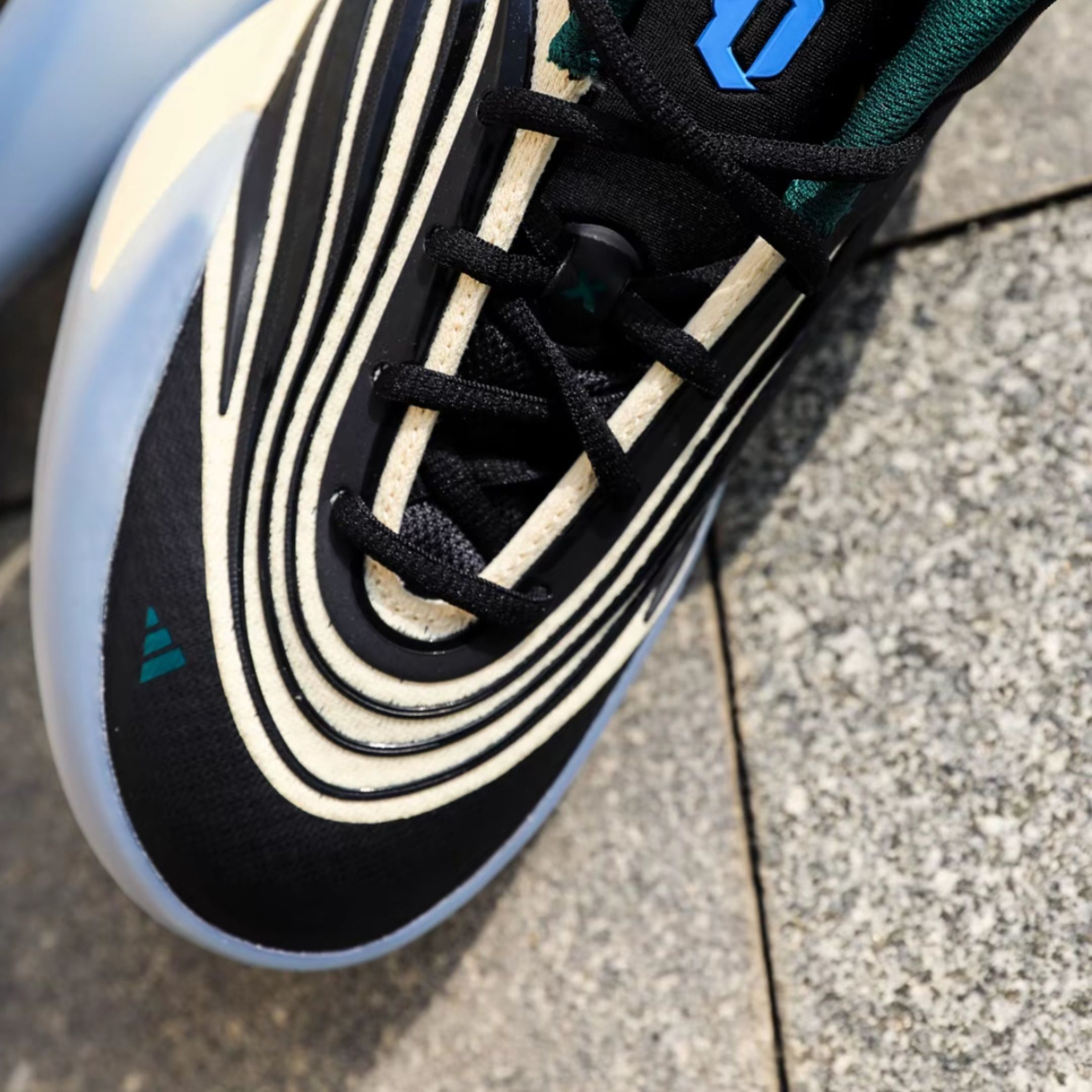 NICEDAY 代購 Adidas Dame 10 米黑 黑米 黑 冰底 實戰 籃球鞋 JR9943