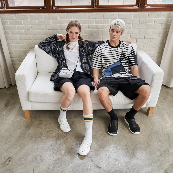 【下殺↘ $499】KANGOL 短袖 短T 黑白 條紋 復古 休閒 男 6325103400