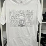 [S] KARL LAGERFELD WHITE KARL ARMOUR SIGNATURE TEE, LM5G2169-OPT (SKL1493)