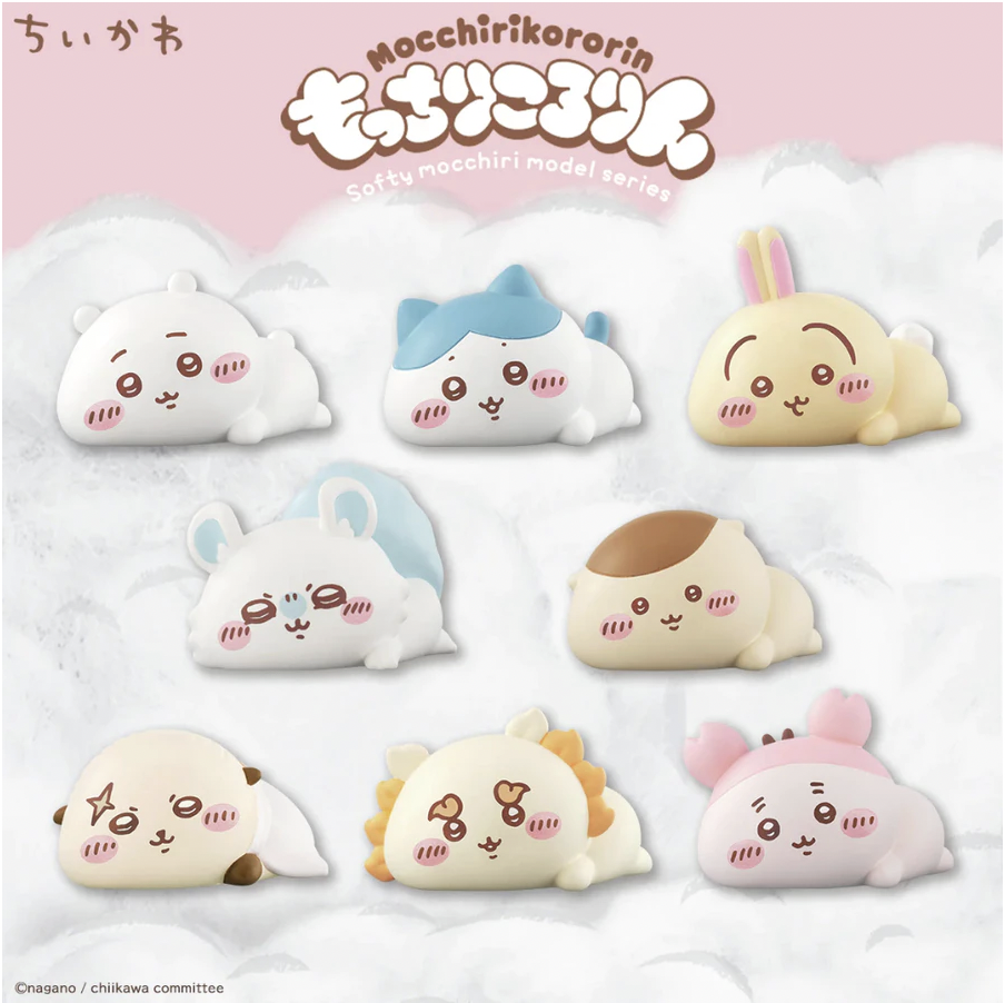 Chiikawa ちいかわ 吉伊卡哇 小八貓 烏薩奇 小桃 風獅爺 栗子饅頭 螃蟹 海獺 盒玩 捏捏公仔 擺飾