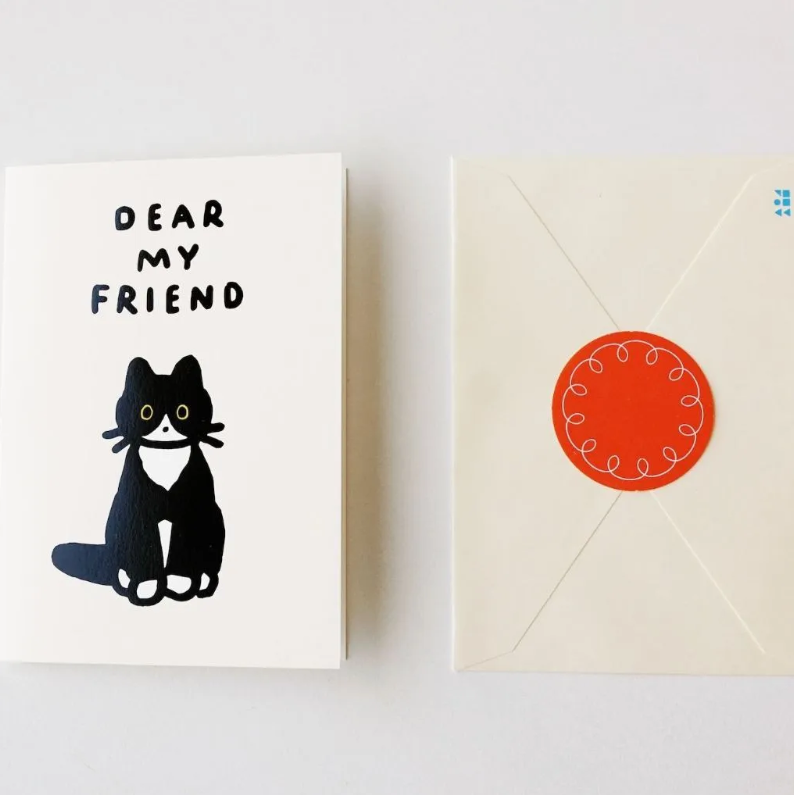 zero per zero | 朋友卡片 賓士貓