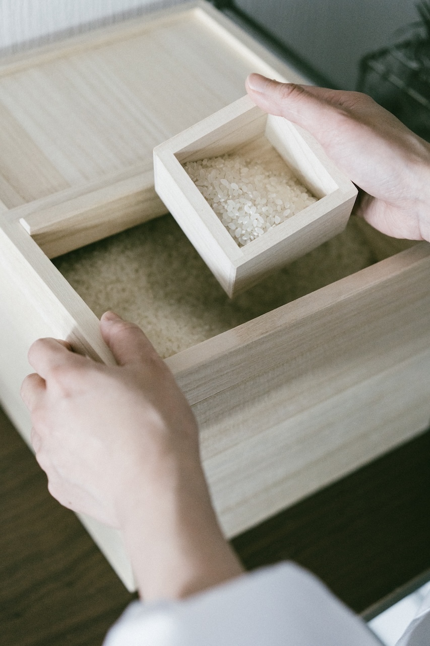 東屋桐木米櫃（5kg）