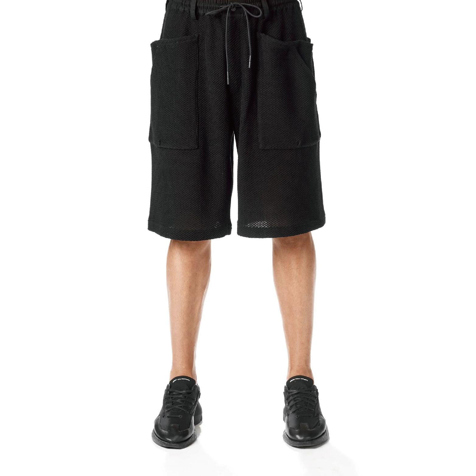 【 Y-3 M CH3 CMESH SHR 網布結構短褲 - 黑 】