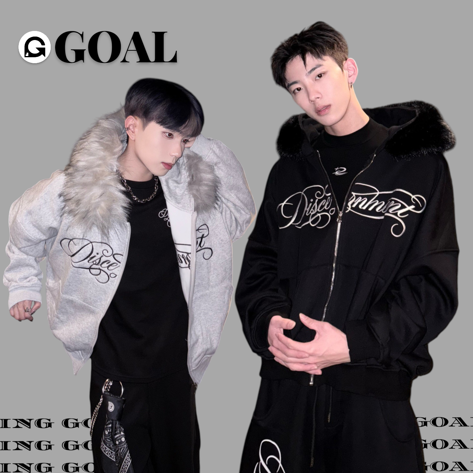 (GOAL) DCM BOXY 座山雕 連帽外套