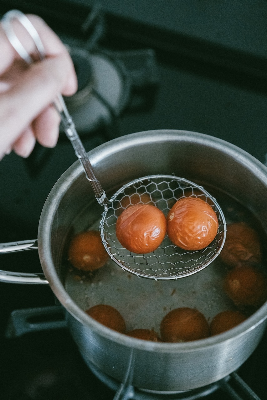 信越製作所日本製18-8不鏽鋼豆腐萬用手編金網勺
