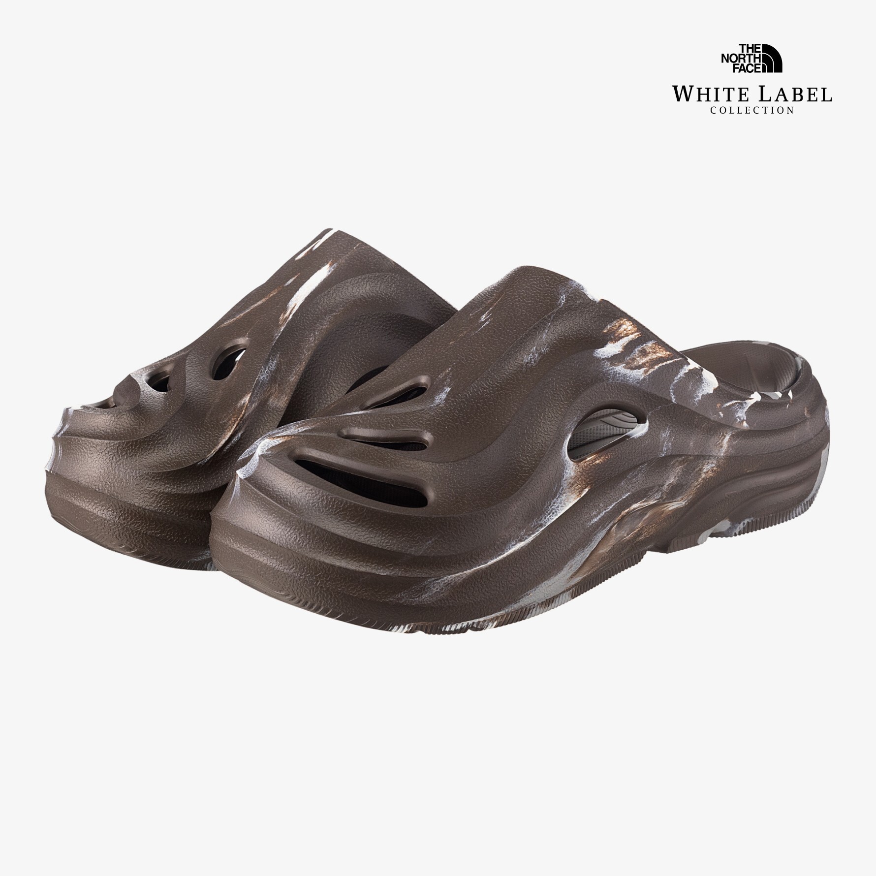 【OWN】The North Face FIORD MULE 登山 機能 緩衝 防水 涼拖鞋 穆勒鞋 渲染 不分男女 粉色 深棕色