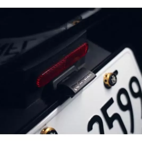 【APEXX】牌照燈蓋 車牌燈罩 牌照燈 遮光罩 機車車牌燈 大牌燈 koso牌照燈