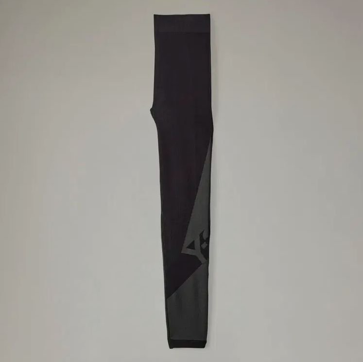 【 Y-3 W CL SL TIGHTS 無縫緊身褲 - 黑 】