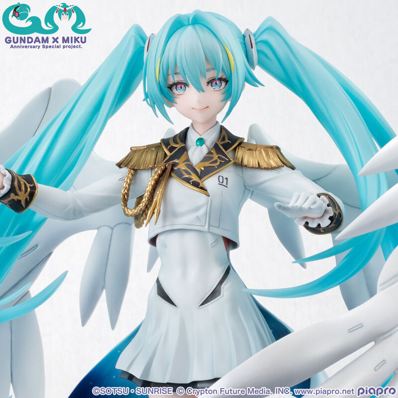 預訂12月 MegaHouse Lucrea Gundam 45周年 初音×Wing Gundam Zero EW Complete Figure Pre-order