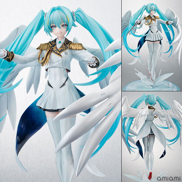預訂12月 MegaHouse Lucrea Gundam 45周年 初音×Wing Gundam Zero EW Complete Figure Pre-order