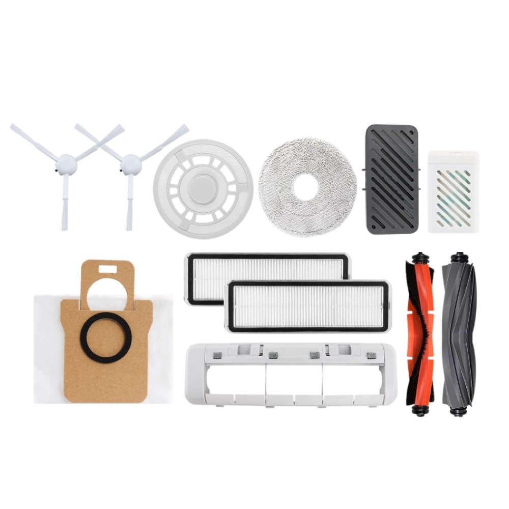 【小米 追覓】X10+/S10+ 掃地機 主刷膠刷 三腳 濾網 拖布 集塵袋 銀離子 除臭模塊