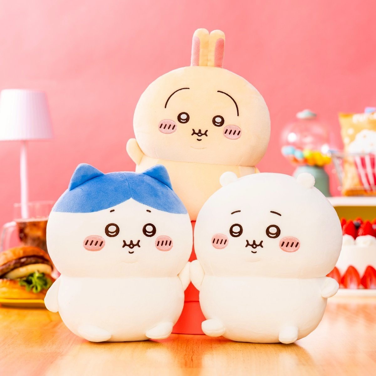 KTQ STORE ‧ 日本 Chiikawa 吉伊卡哇 胖胖系列 圓滾滾坐姿娃娃 圓滾滾小腳吊飾