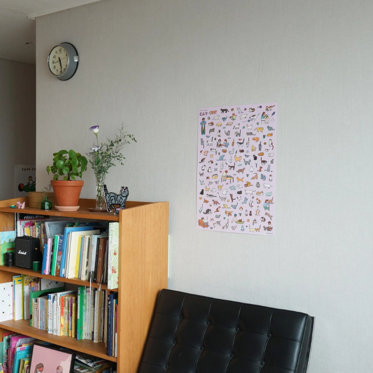 zero per zero | A3海報 貓咪日常