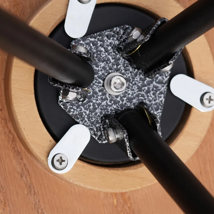 【日月鉄工所】磁吸藍月圓桌板+三腳架