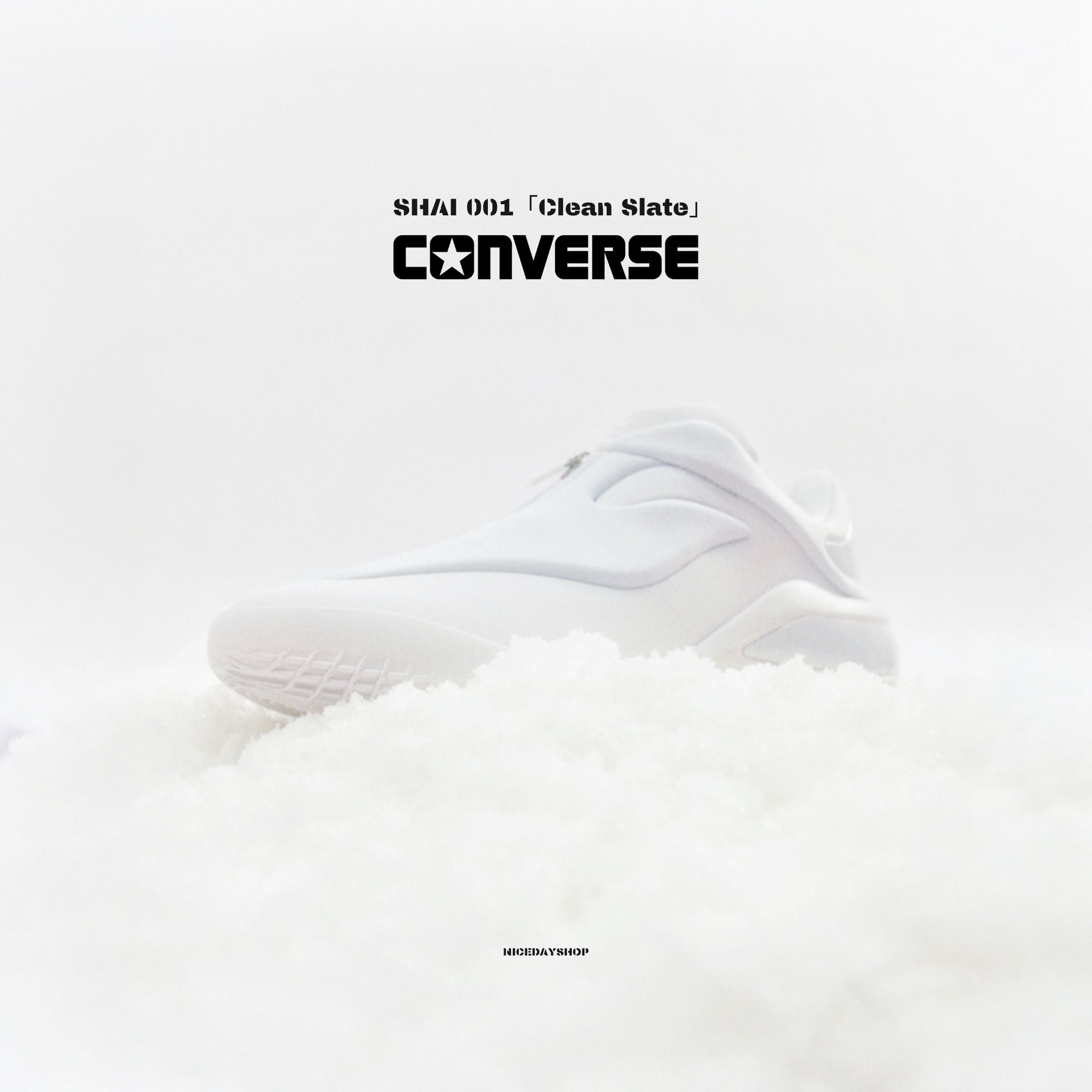 NICEDAY 代購 Converse SHAI 001 Clean Slate 白 純白 珍珠 籃球鞋 實戰 A19934C