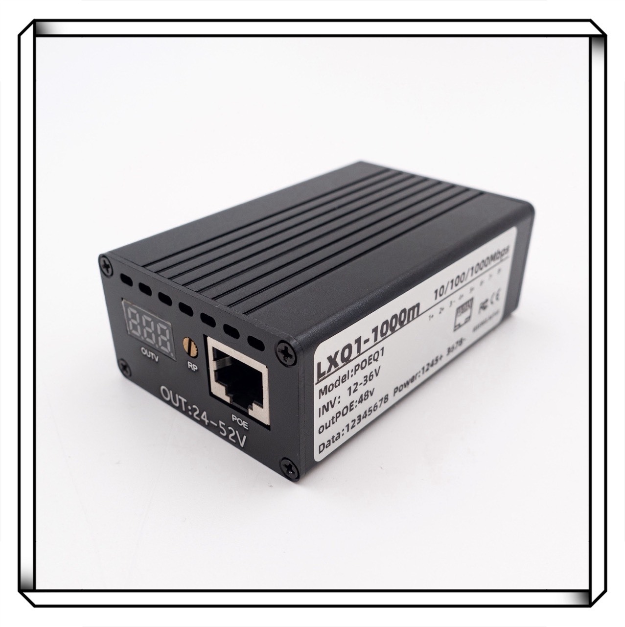 POE 升壓轉換器 12V/24V/36V 轉 53.5V