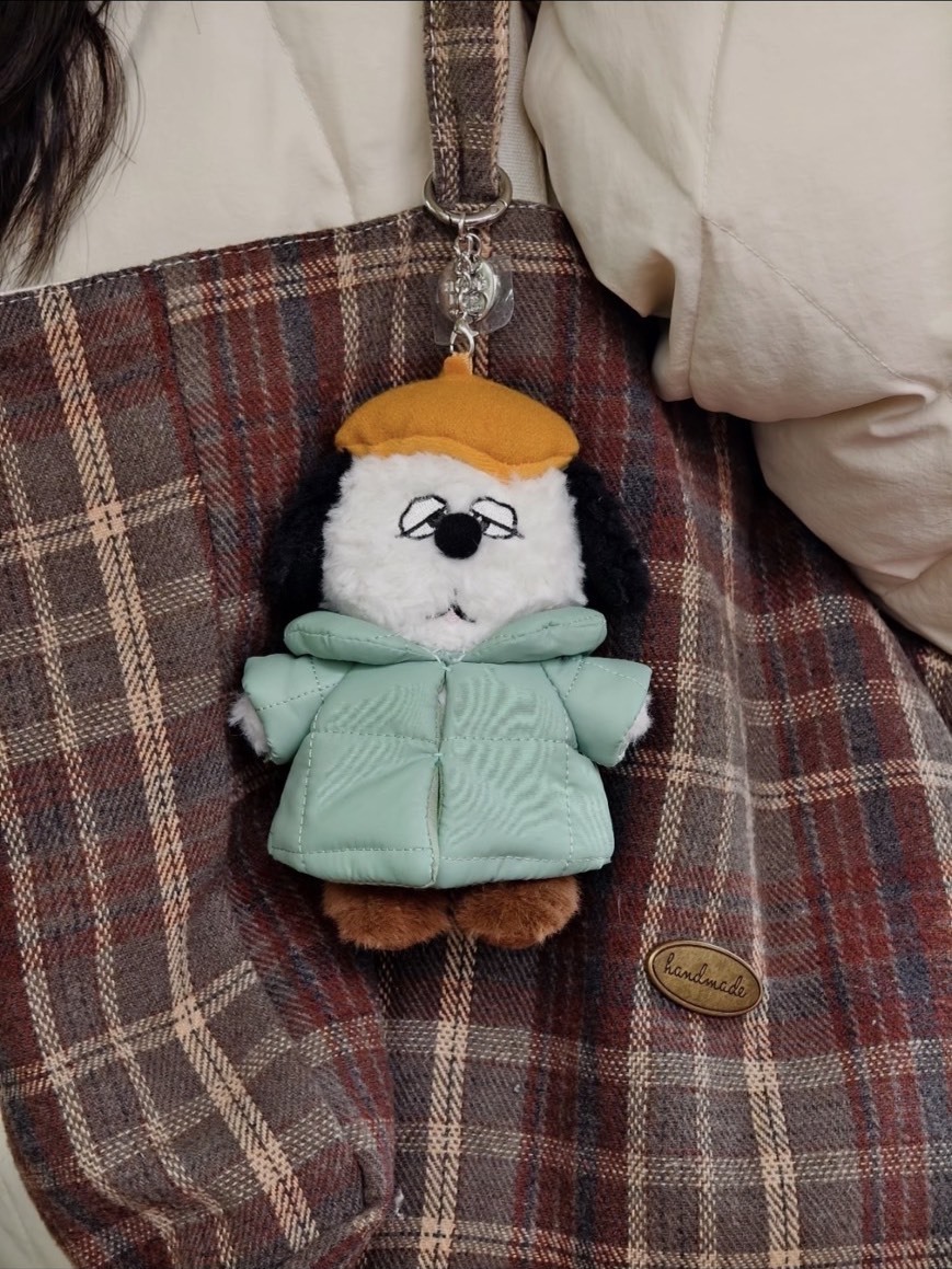 KTQ STORE ‧ Peanuts 史奴比 SNOOPY 歐拉夫 OLAF 冬日羽絨外套系列 查理布朗 糊塗塌客 吊飾 鑰匙圈