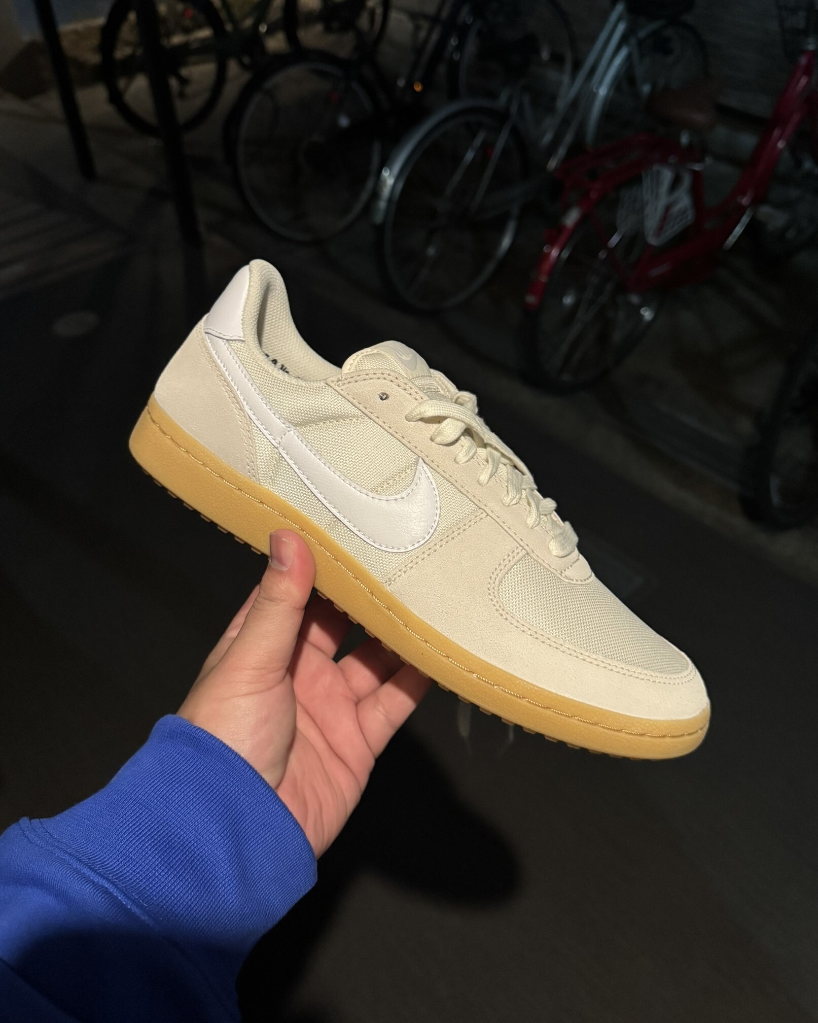 #現貨 Nike Field General 復古 麂皮 休閒鞋 HF3165-107 米白焦糖底