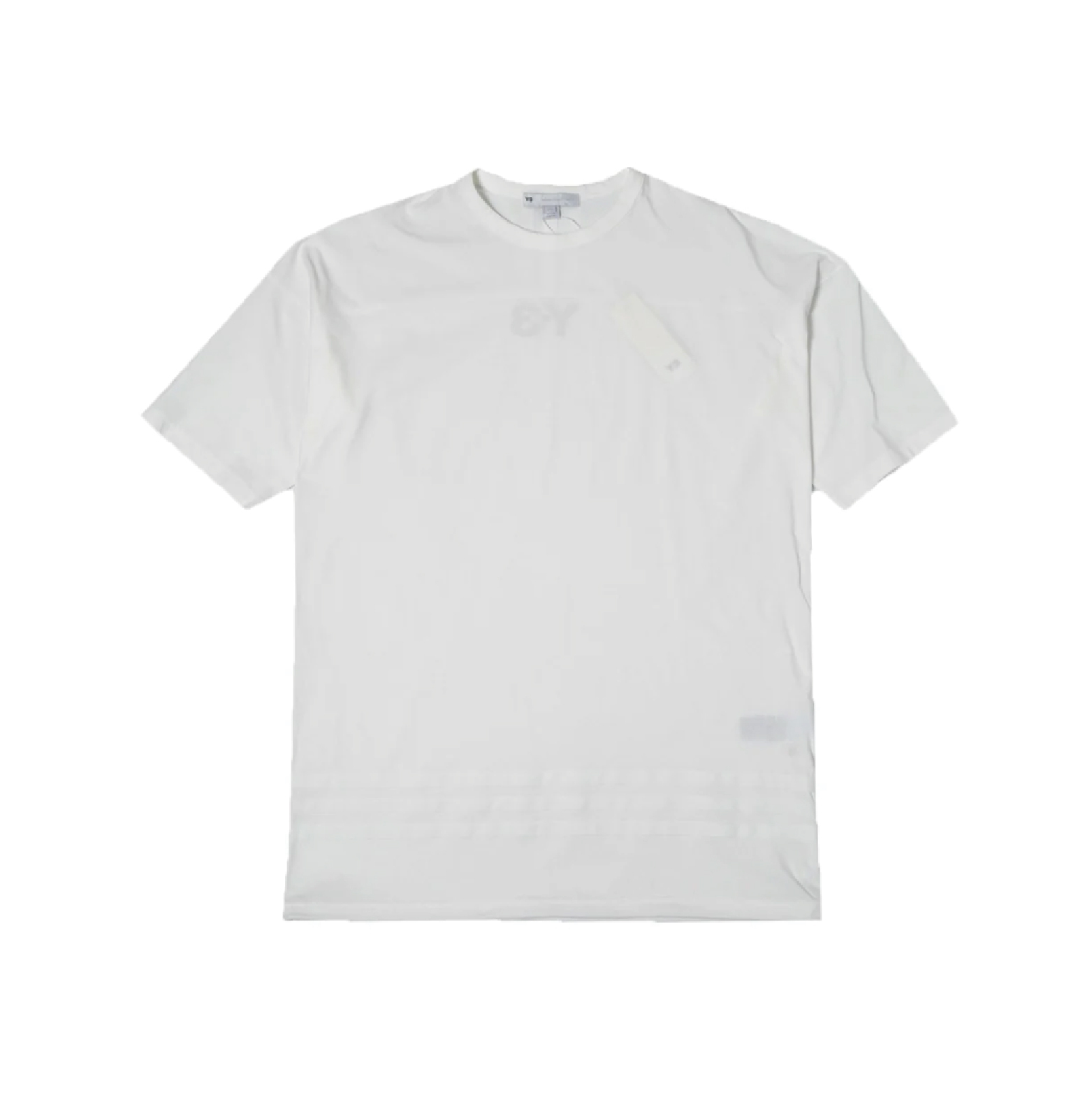 【 Y-3 M CH1 SS TEE 背後小LOGO短TEE - 白 】