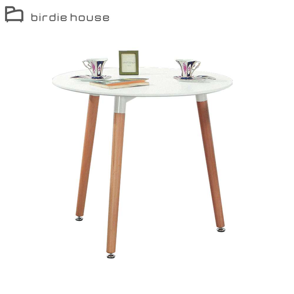 柏蒂家居-彼得2.7尺現代簡約圓桌/休閒桌/洽談桌