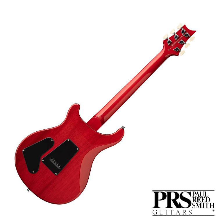 PRS SE Studio Charcoal Cherry Burst 電吉他