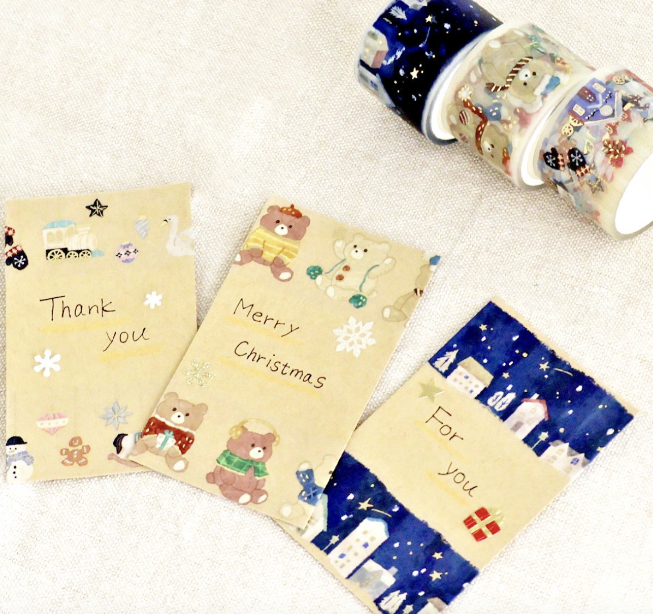 Mind wave | Hokkori life 燙金版 PET膠帶