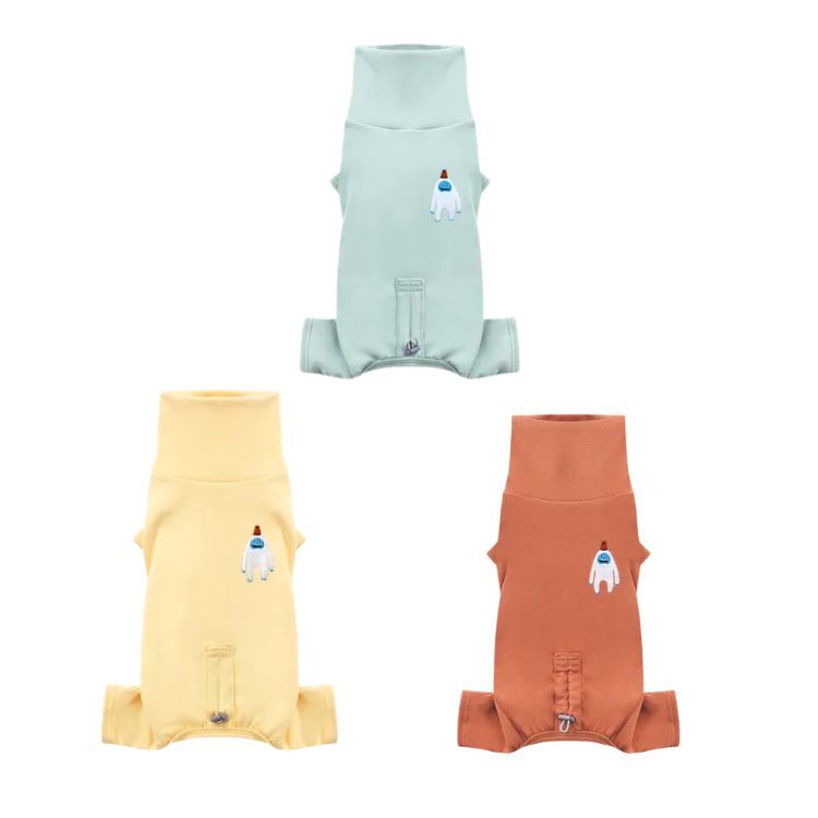 Puppy Gallery -雪怪素面四腳衣(三色）