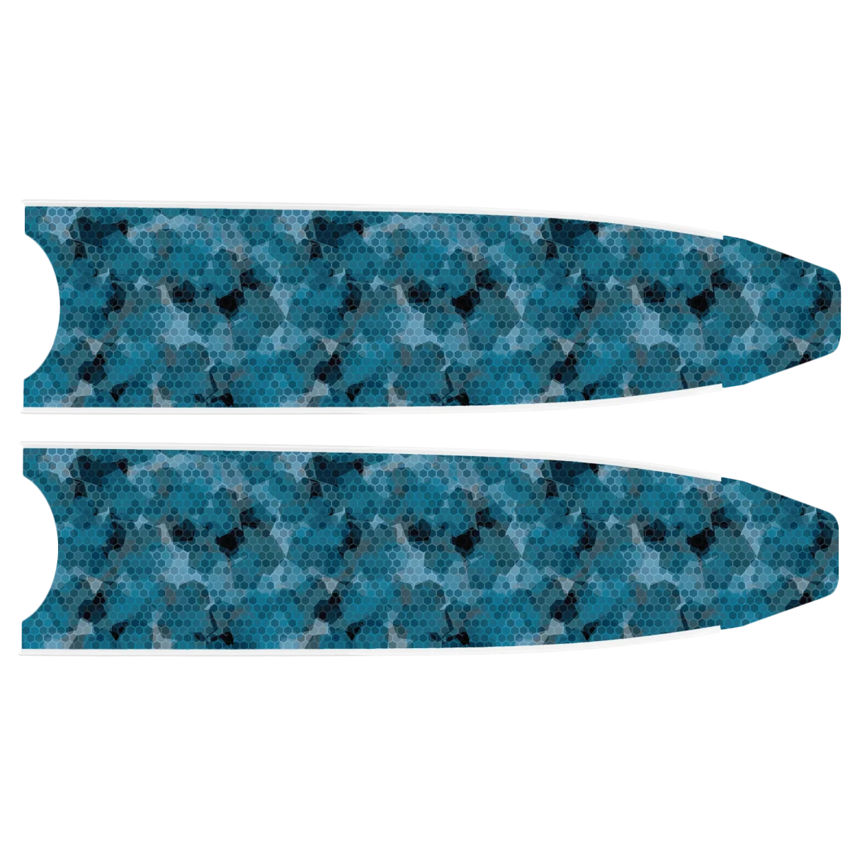 LEADERFINS - 玻璃纖維長蛙板：【限量款】青藍模組