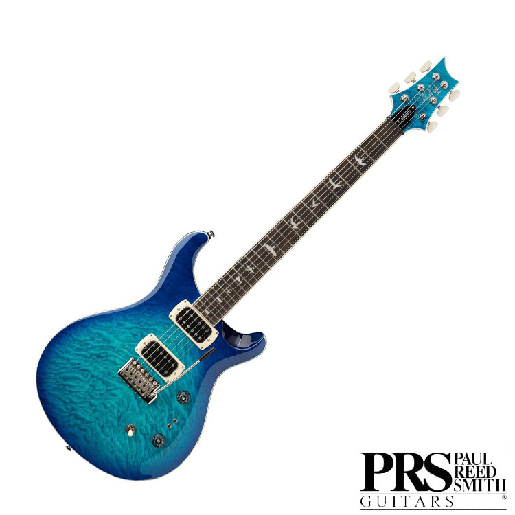 PRS SE Custom 24-08 Quilt Lake Blue 電吉他