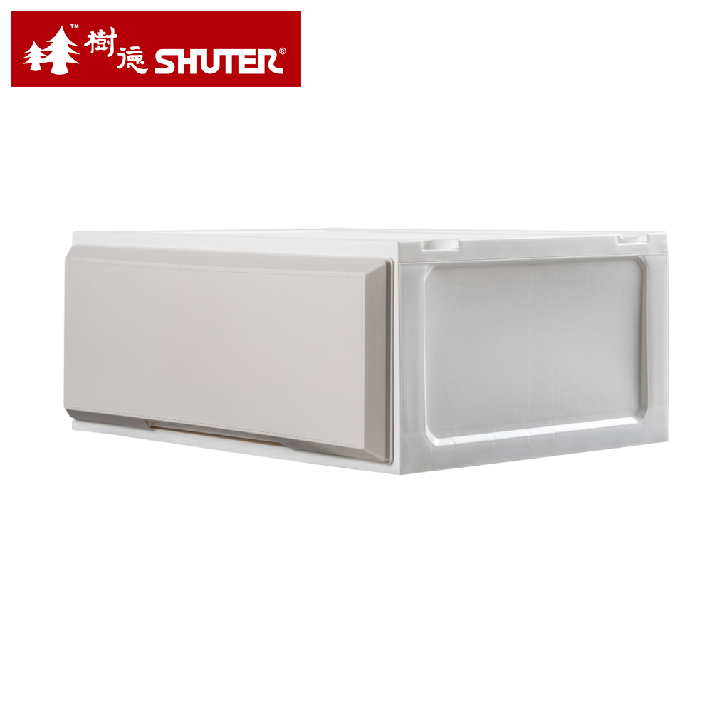 真心良品x樹德SHUTER 面寬55 cm伊納單抽收納櫃36L-1入