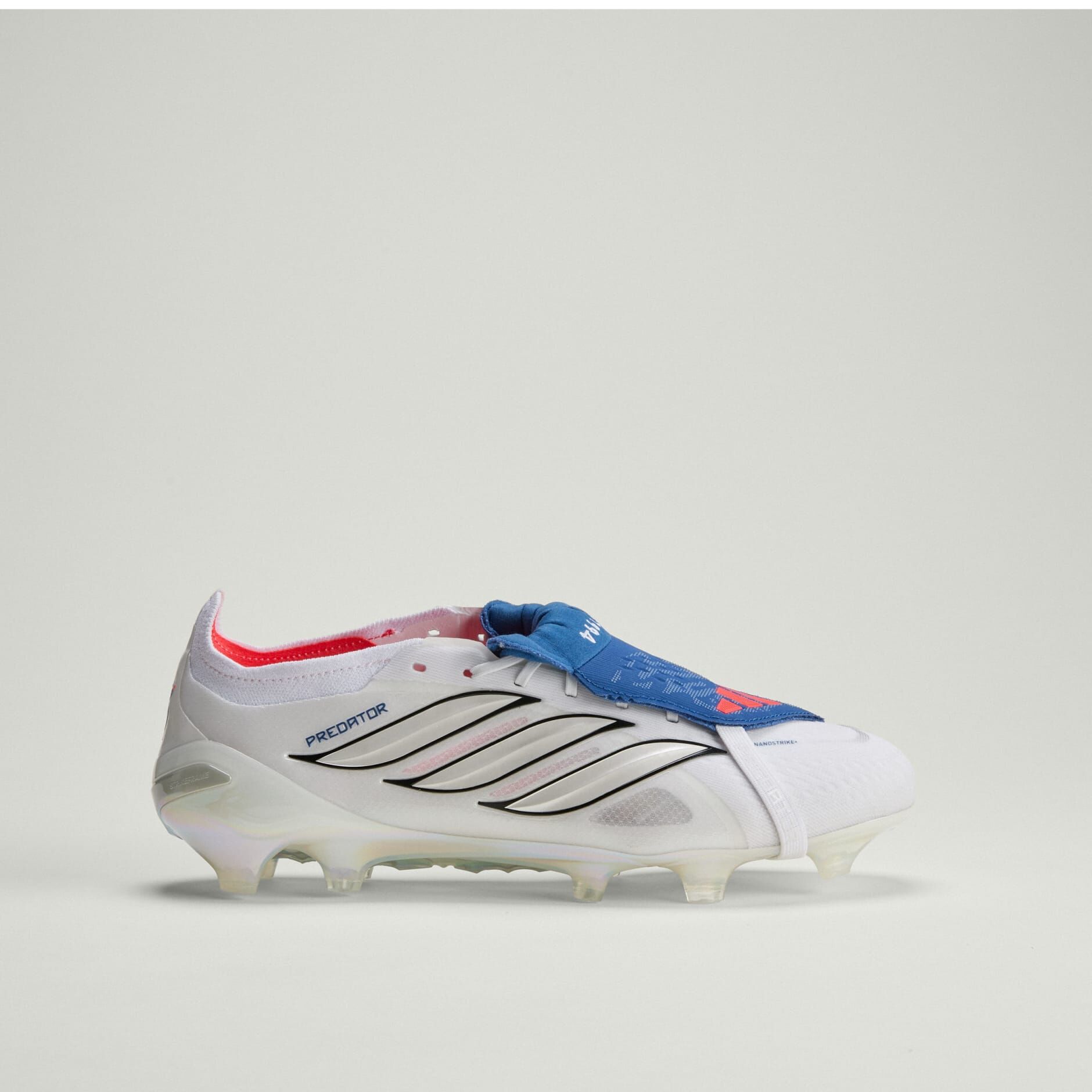 Adidas Predator Elite FT FG Bellingham 仿草/草地足球鞋 白銀色