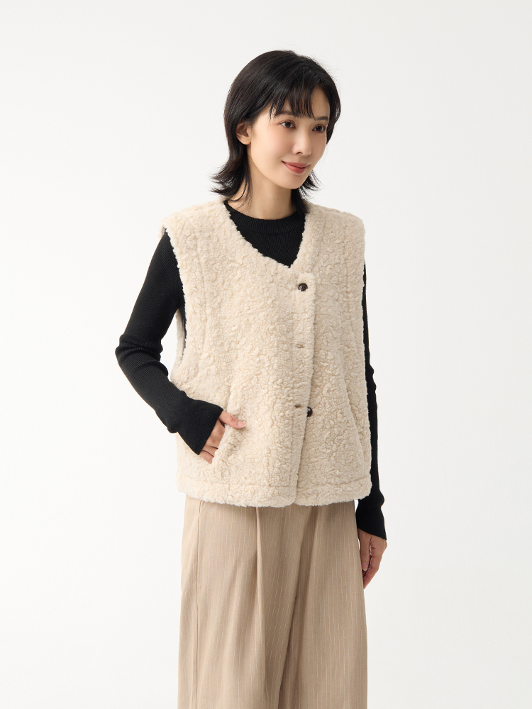 OH!HER 抱抱羔毛背心