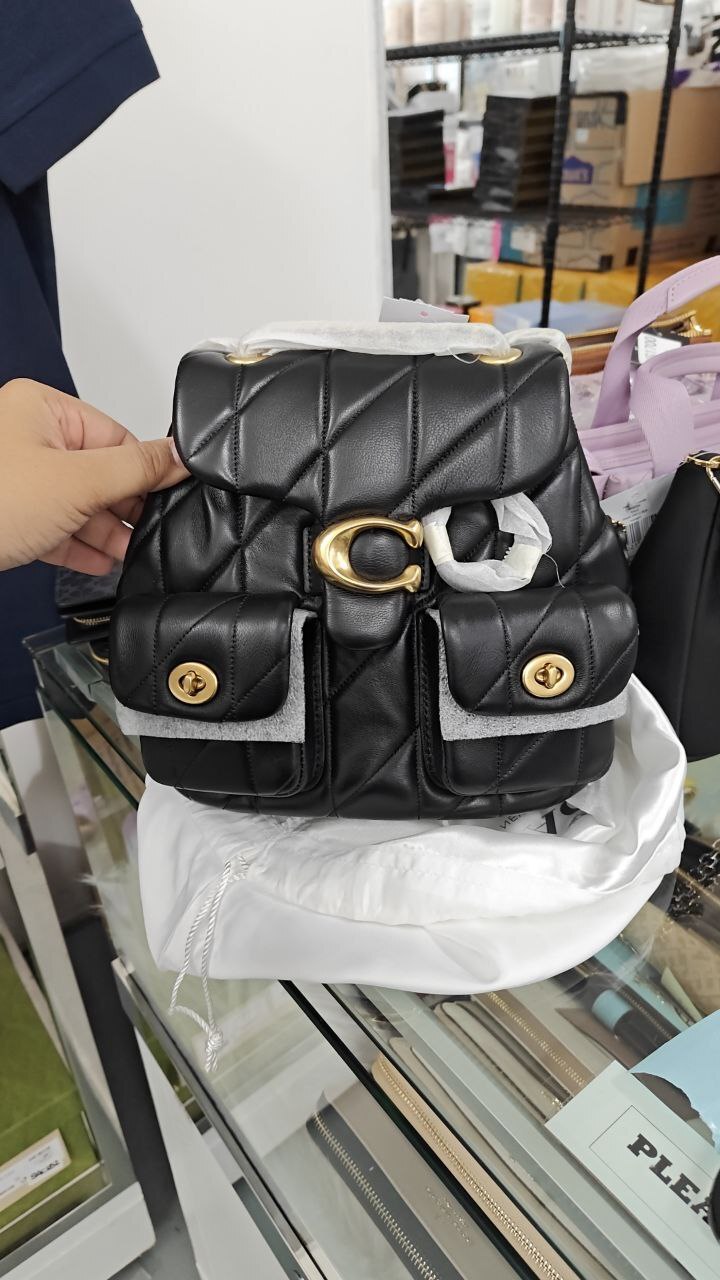 [S] COACH B4/BLACK CU076 TABBY BACKPACK, 196395370887 (SCO1209)