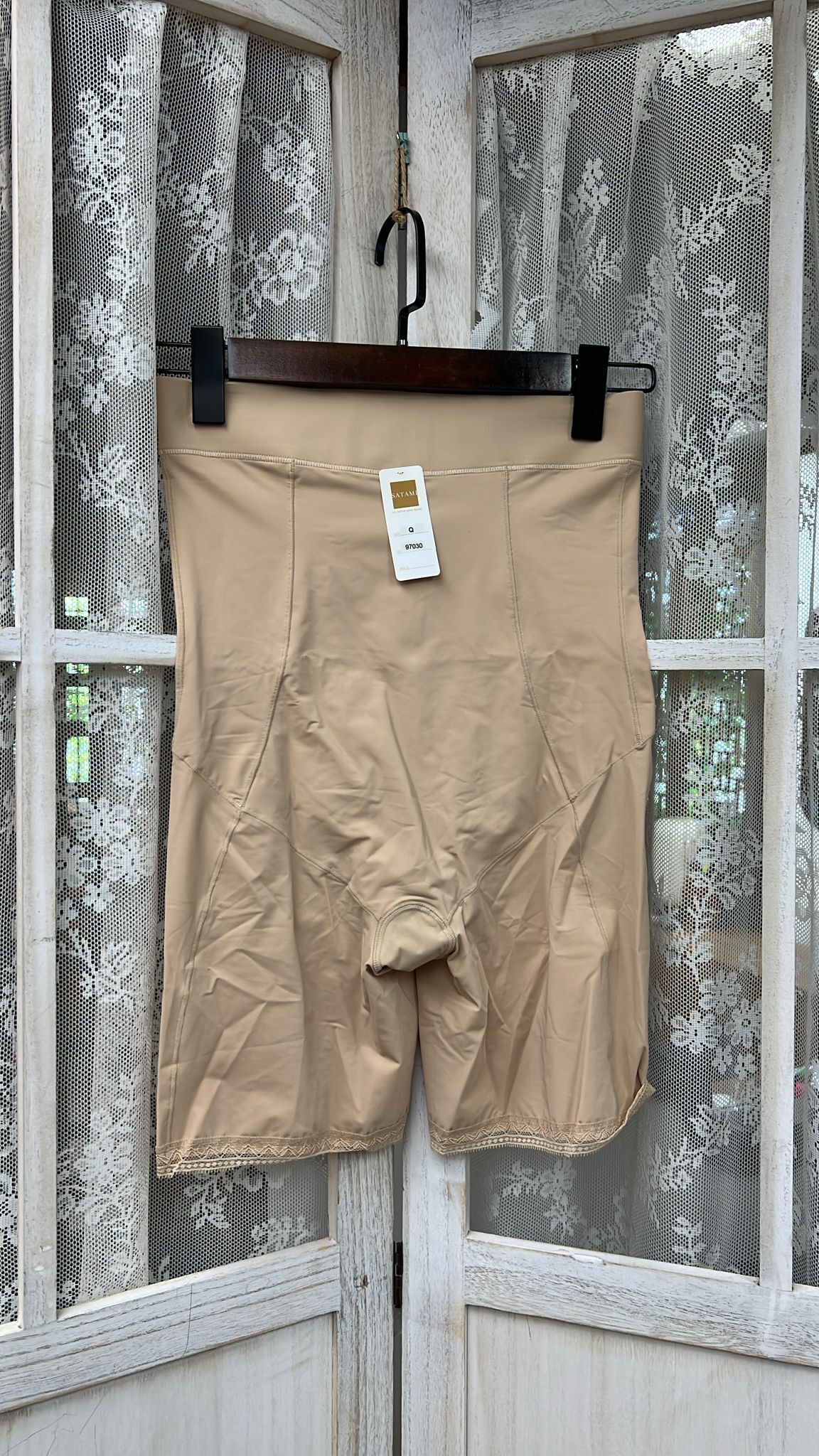 0211CT127-衣物CT-女裝收腰褲 膚色 (A127A), 黑色 (A127B)