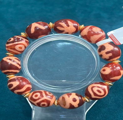 VC022 C22 老紅肉多寶手串