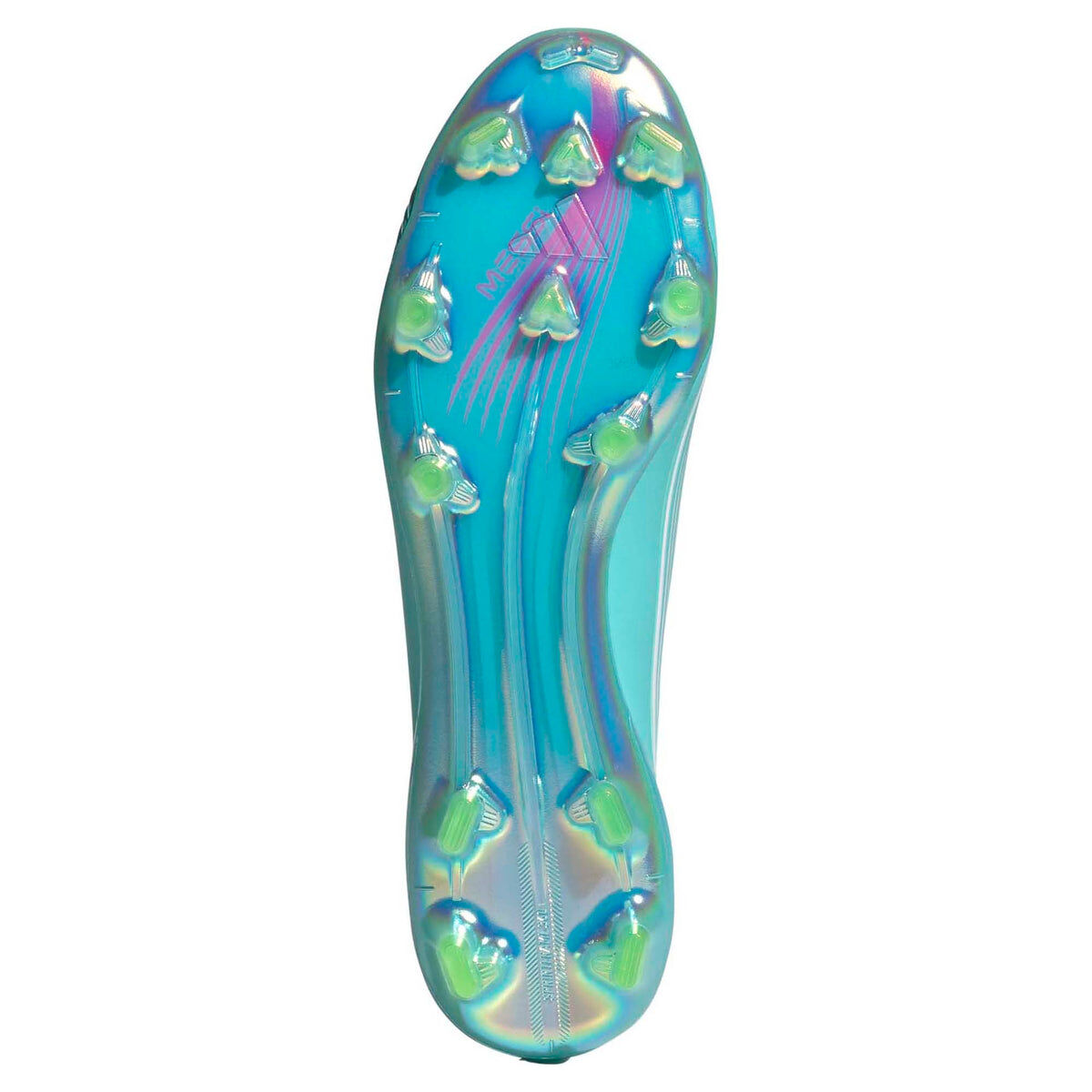 Adidas F50 MESSI ELITE FG 仿草/草地足球鞋 白薄荷綠色