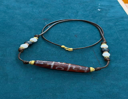 VC025 C25 大火供蓮師法器三眼頸鏈