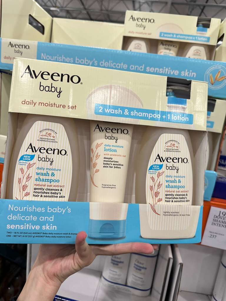 【直播】LX020610 Aveeno 嬰兒燕麥沐浴洗髮露套裝