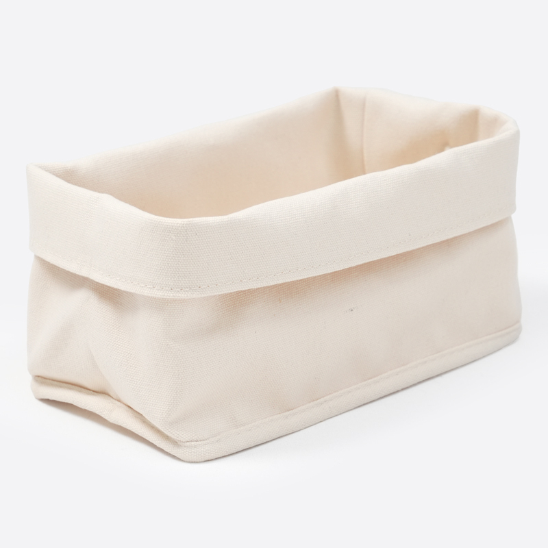 SP 收納籃/象牙白 14×16×24cm