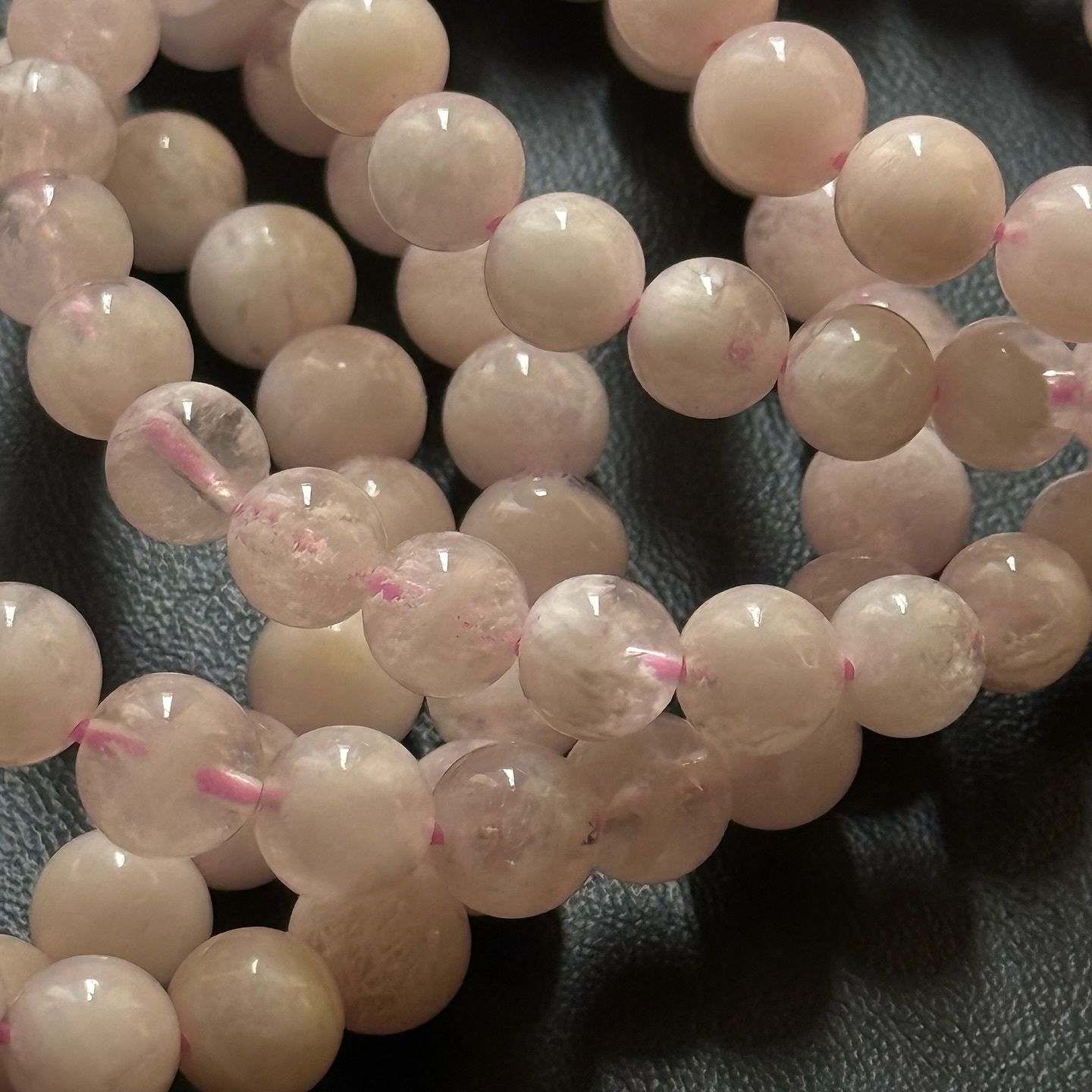 [原石] 雪花幽靈水晶 水晶手串