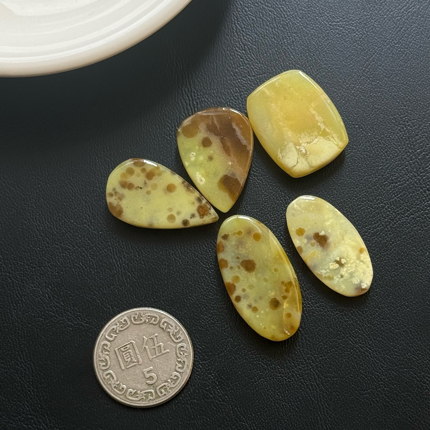 [原石] 綠澳寶 水晶蛋面 水晶墜面