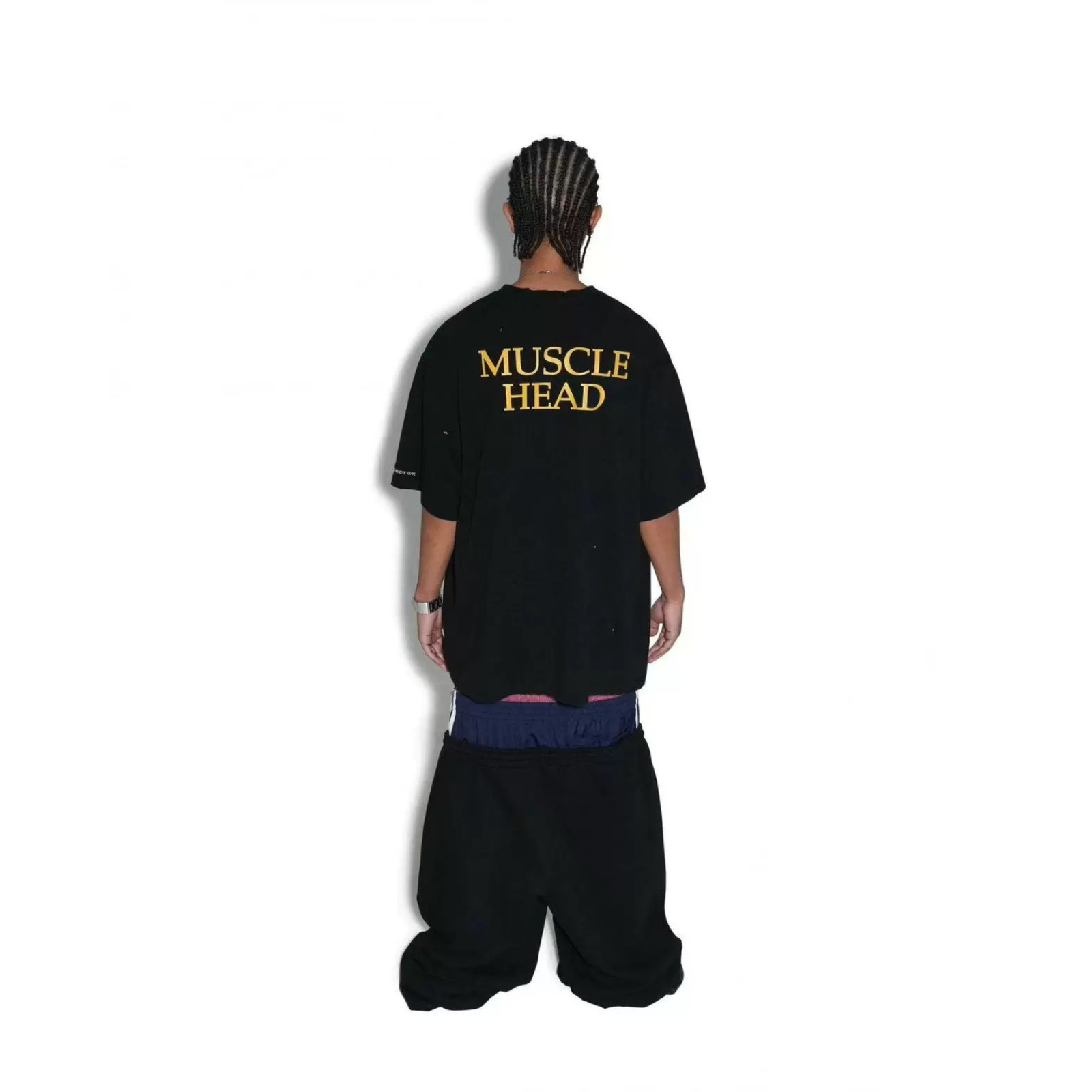 PROJECT G/R » 3 LAYERED SWEAT PANTS 三層運動褲黑/ 灰