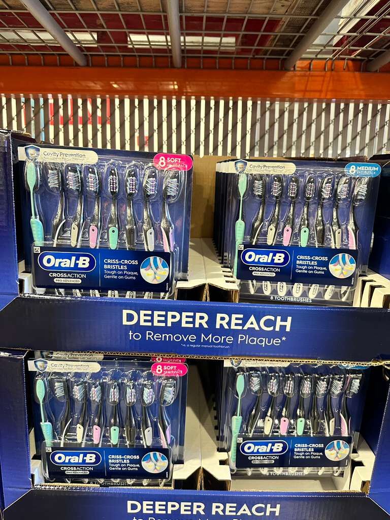 【直播】LX020616 Oral-B 牙刷（1套8支)