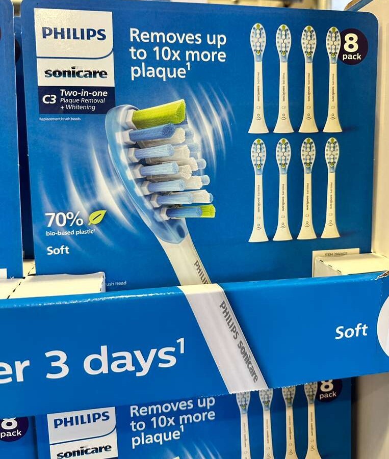 【直播】LX020617 Philips Sonicare C3 Premium Plaque Defense 替換刷頭