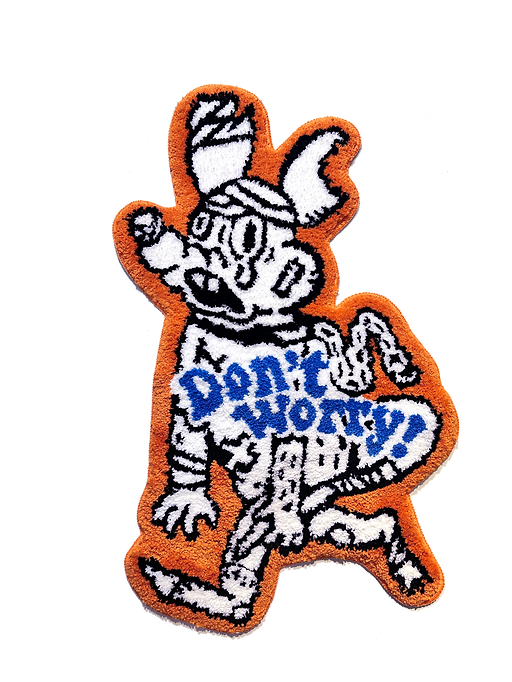 oh!Miickey RUG 橘色 鼠次郎小地毯