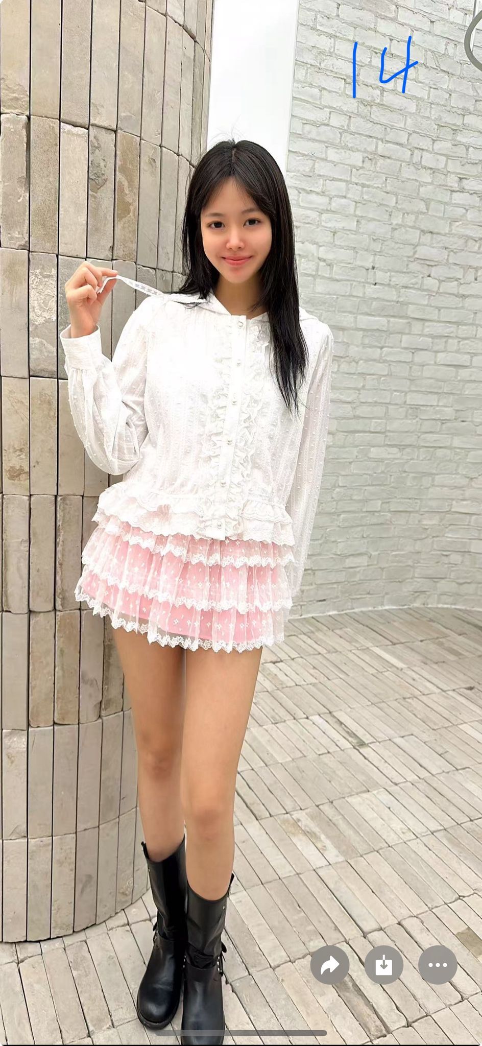 Y14 胸44 長19.5 $569 (一口價)叻叻價