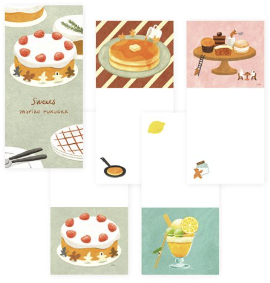 表現社｜福岡麻里子 甜點一筆箋