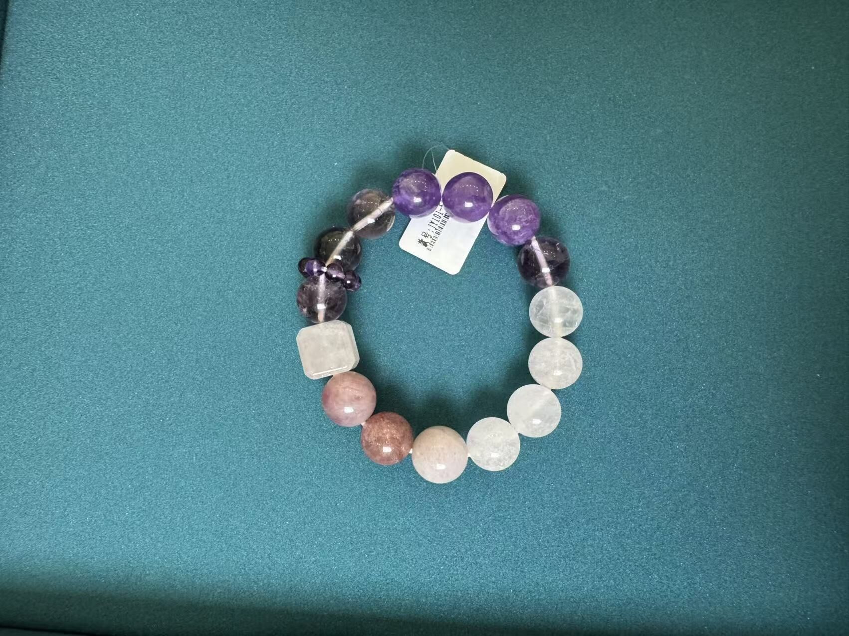 JY101-50715-GC 錢多多紫水晶手串 (Q21)