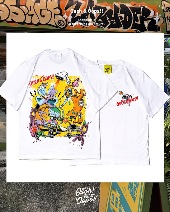 Ouch & Oops POP-UP KV 短袖